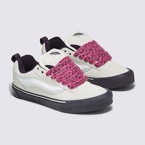 Vans Knu Skool Suede Shoe Pink Laces NWB